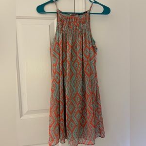 Orange & Teal Sundress